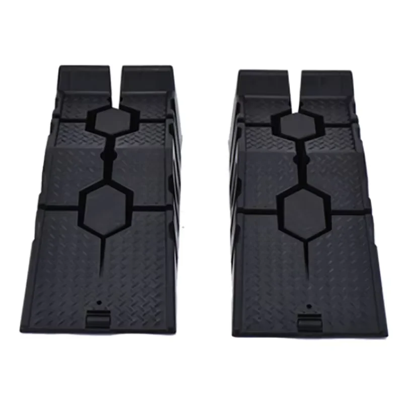 RV Car Maintenance Ramp Plastic Material Cars Trucks Universal 3 T Load-bearing Maintenance Repair Car Ramps