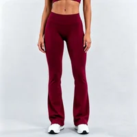 Leggings évasés de sport pour femmes, sans couture, séchage rapide, respirants, anti-plis, effet push-up, pour yoga, gym, fitness, entraînement et pilates 5
