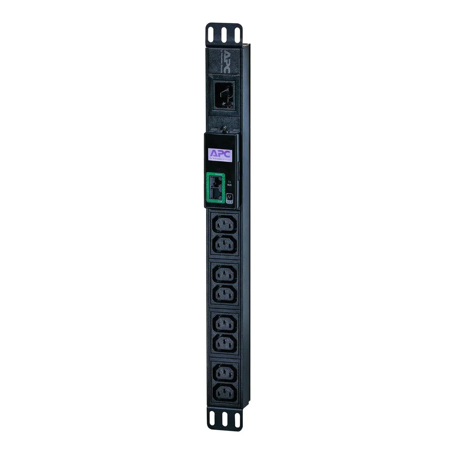 APC Easy Rack PDU EPDU1016M 1U Metal Metered 16A 8 X C13 Outlets 230V 1 Phase IEC60320 C20 Inlet Universal 3.7kW 3680VA 2.5m 5