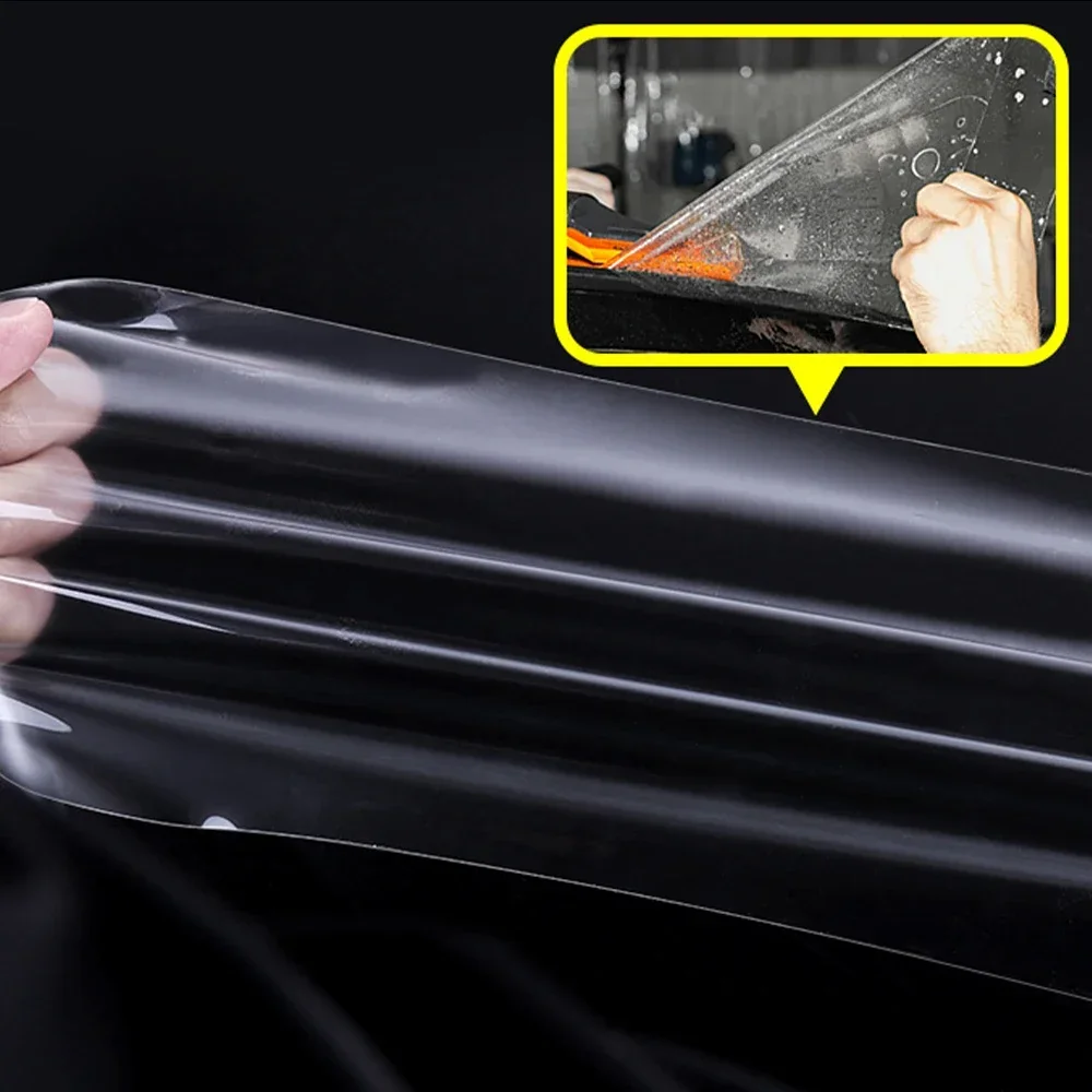 For Audi Q7 2019 2020 2021 Car Transparent TPU Film Interior Sticker Anti-Scratch Media Screen Protector Automobile Accessories