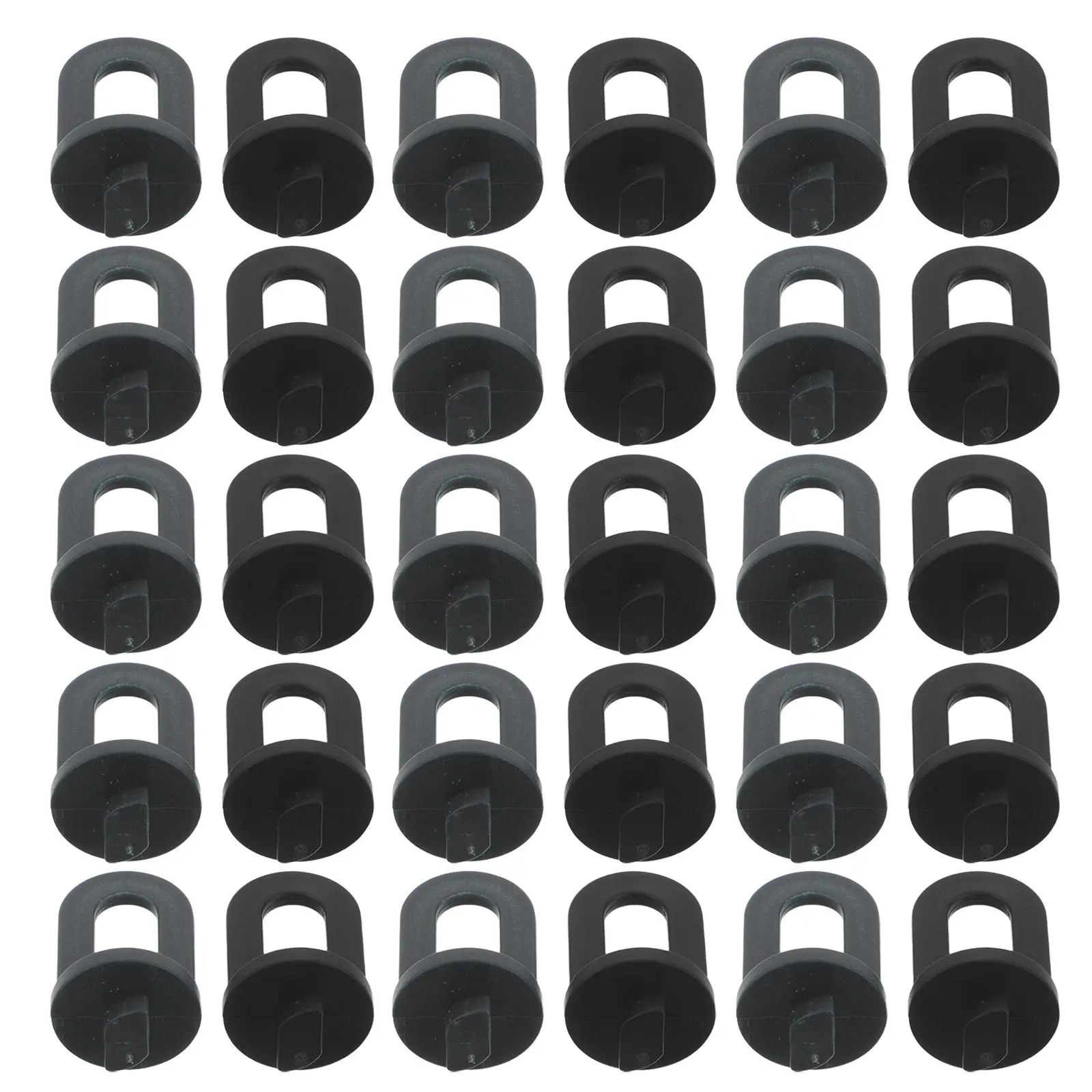 Greenhouse Track Hanger Hooks 100 Piece Heavy Duty Plastic Plant Clips for Flower Pots Indoor Outdoor Garden