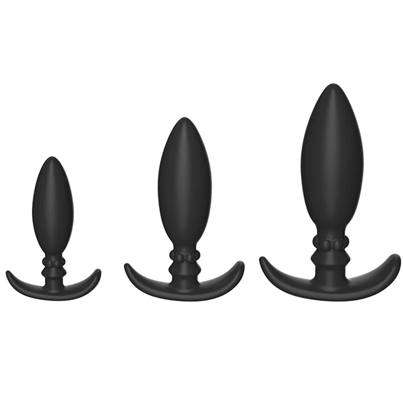 Metal Rolling Bead Silicone Anal Plug Wearable Stimulation Anus Masturbator G-Spot Massage Bdsm Butt Plug Sex Toys For Men Women
