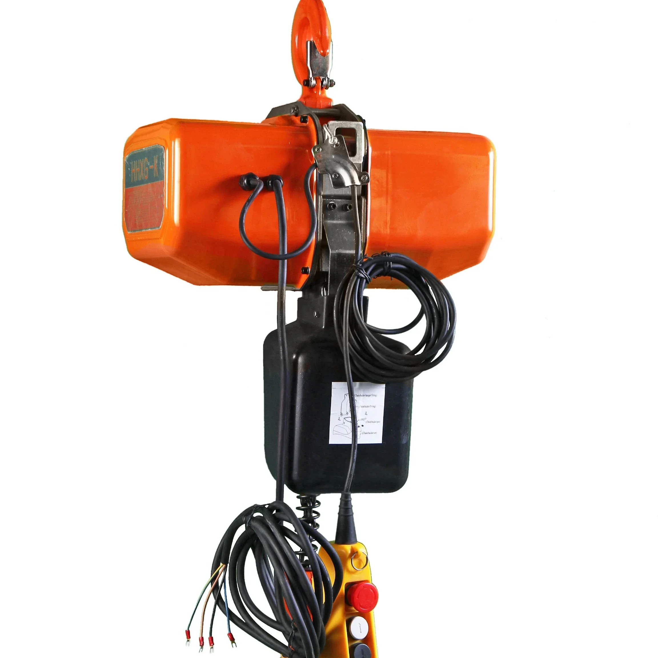 Hook Suspension 3 Phase Motors Engine Hoist 2 Ton Chain Hoist Engine Hoist