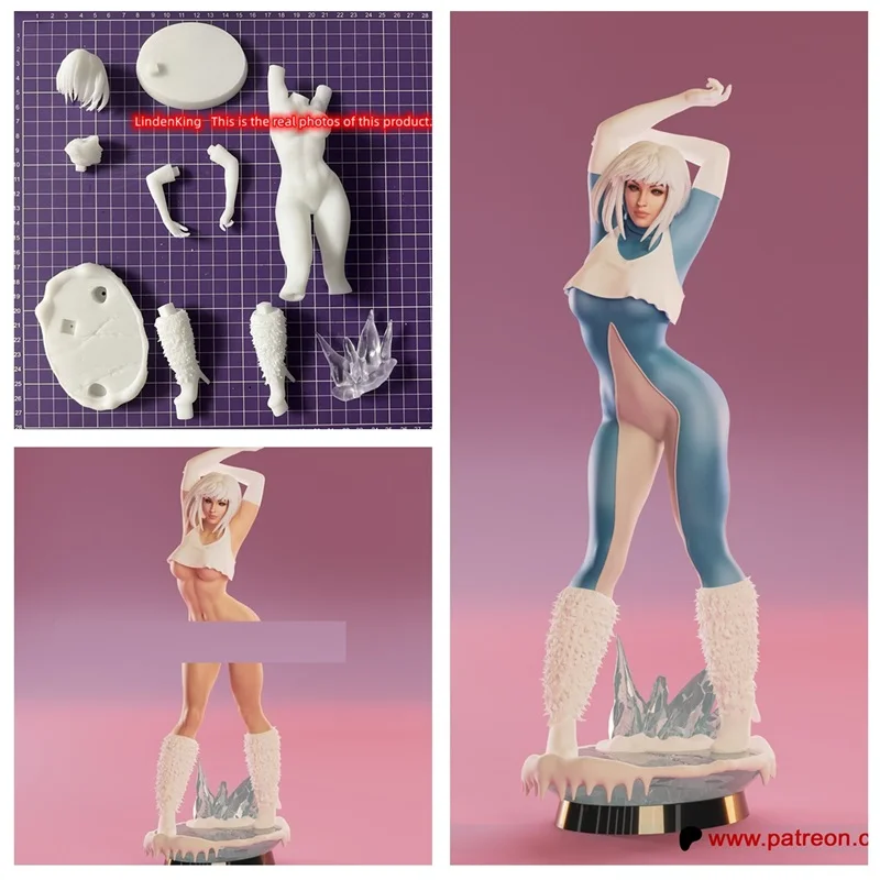 

LindeeKin D188 Индивидуальные 3D гаражные комплекты Неокрашенная фигурка GK Модели из белой смолы в разобранном виде Пазл модели персонажей