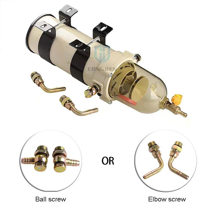 

1000FG 1000FH Turbine Series Fuel filter water Separator Filter Assembly With Best Price