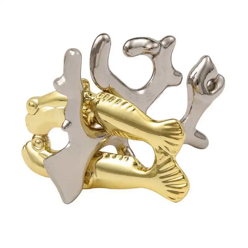 Disentanglement Ocean Coral Metal Puzzles IQ Logic Training Brain Teaser Educational Mind Games Kids Adult Juegos De Ingenio