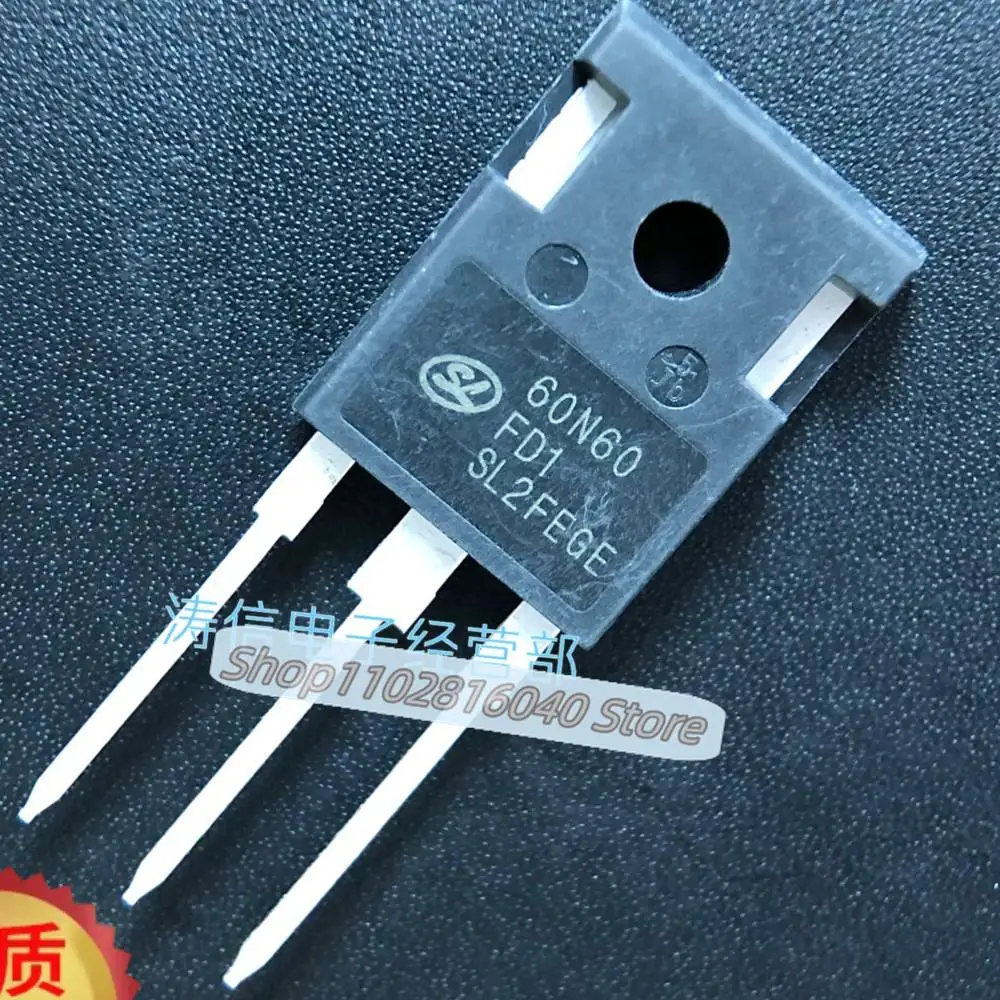 10PCS/Lot 60N60FD1 SGT60N60FD1PN  IGBT TO-247 60A/600VBest Quality Imported Original