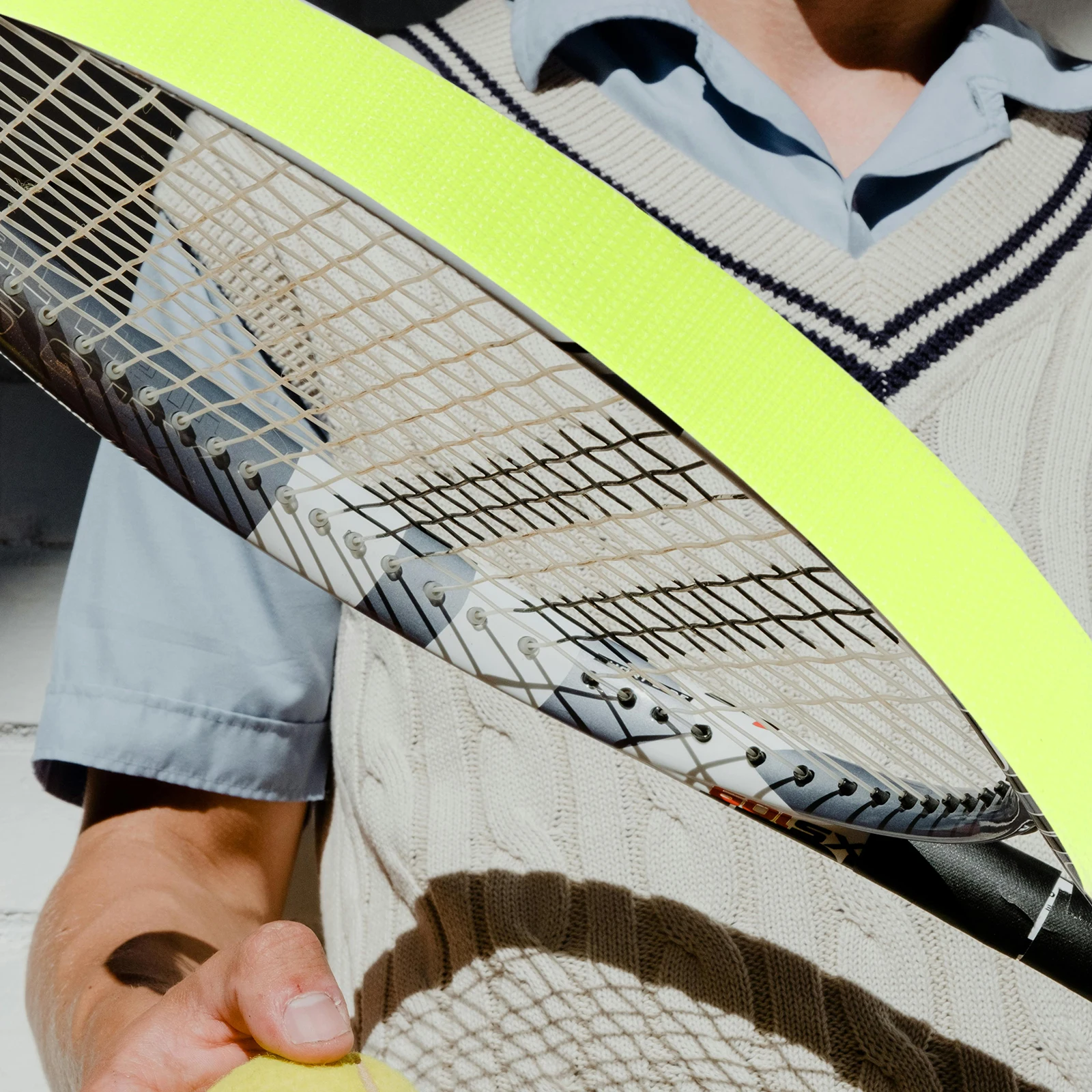

3pcs Beach Tennis Ball Picker Racket Edge Protector Fluorescent Yellow Lightweight Durable Racquet Frame Tape Ball Retriever