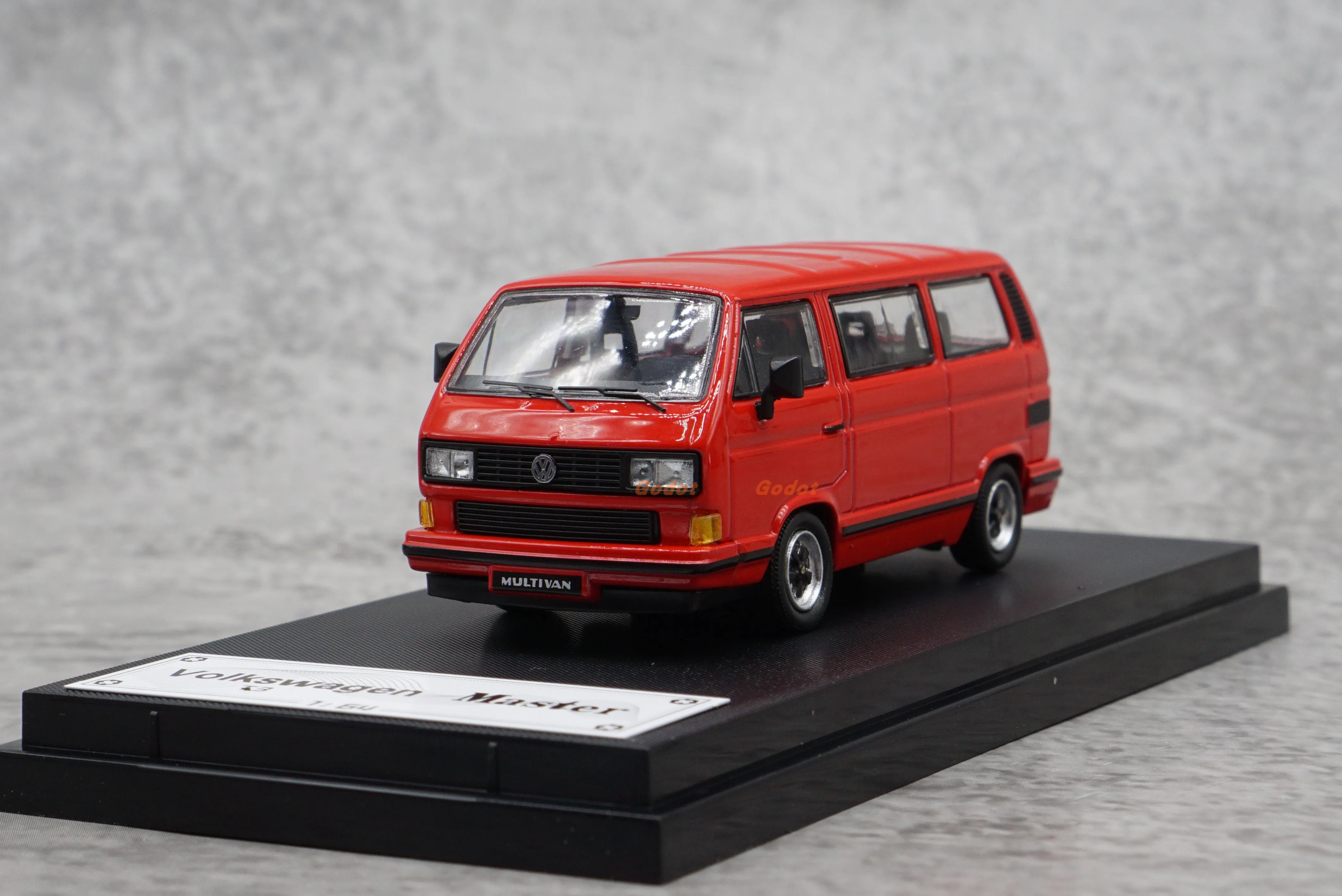 Master  1/64 T3 VAN alloy car model toy