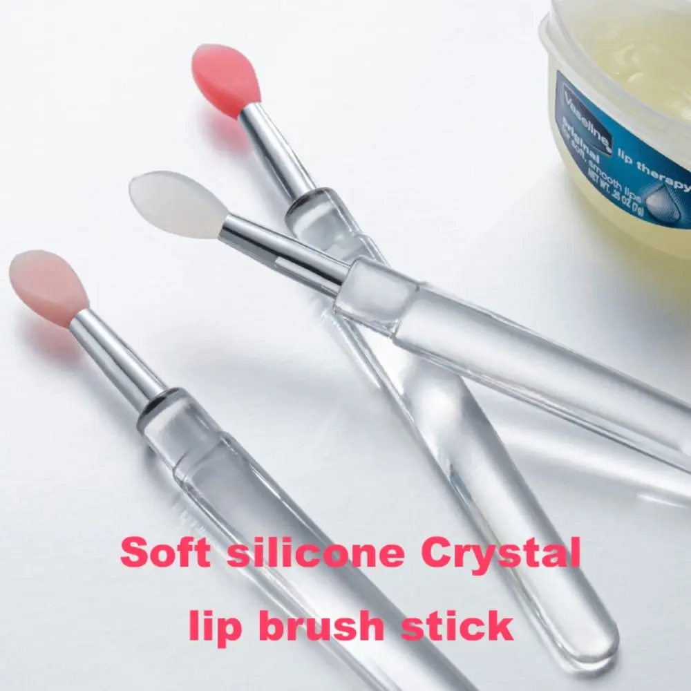 Cosmetic Tools Concealer Beauty Tools Lip Brushes with Protect Cap Lip Mask Brushes Lipstick Applicators Makeup Brushes