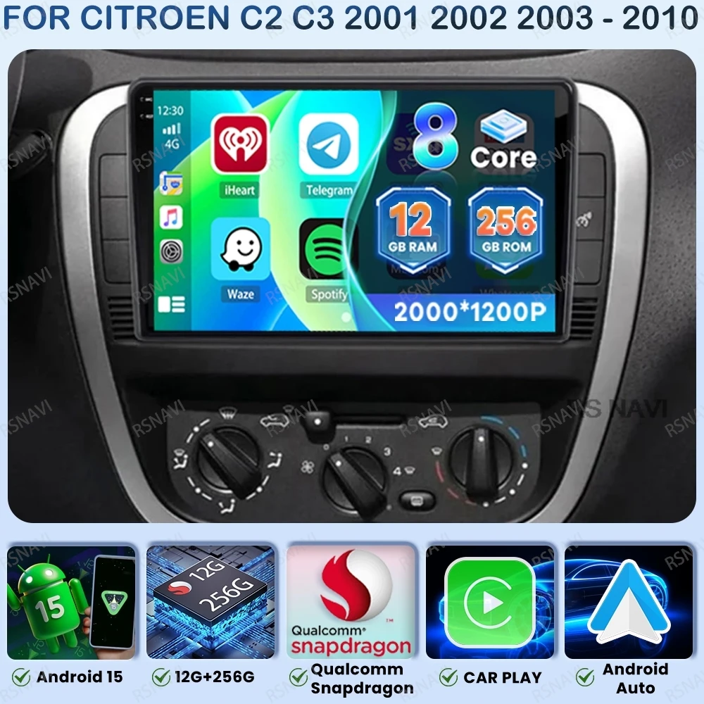 Android 15 Car Radi…