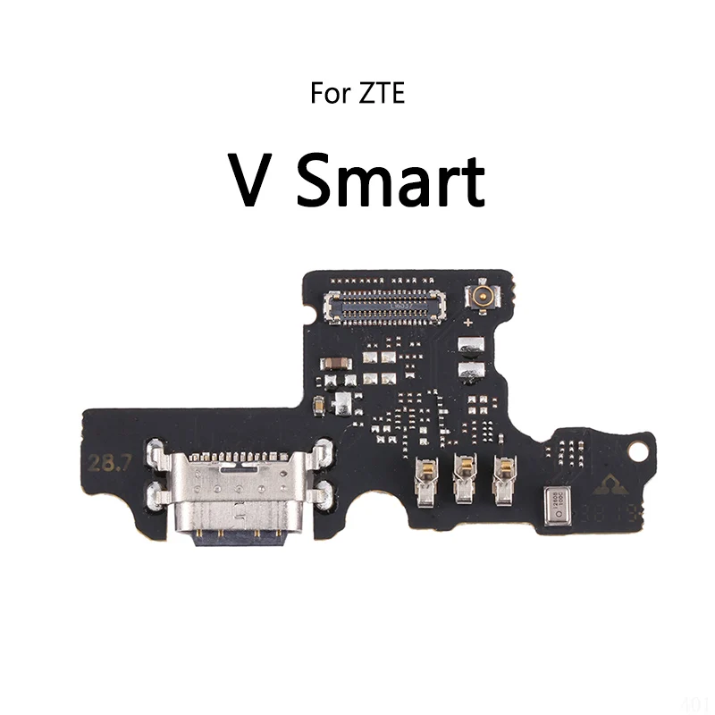 USB Charging Dock Connector Port Socket Jack Charge Board Flex Cable For ZTE A5 2020 A7S A51 2021 A71 A7 2019 A3 2020 V Smart