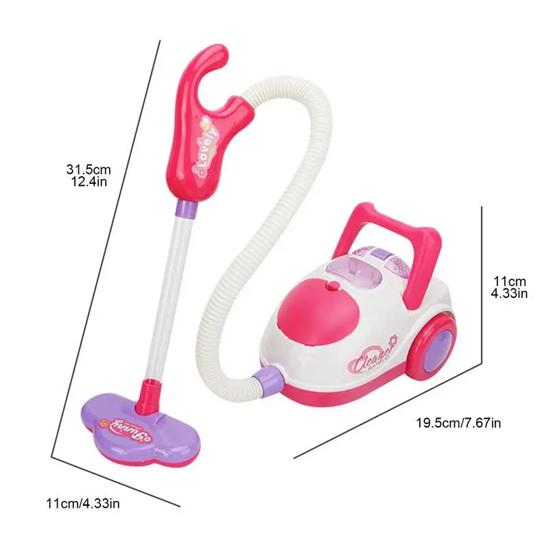 Children's Electric Mini Vacuum Cleaner With Real Working Function USB Charging Kids Educational Toys birthday gift