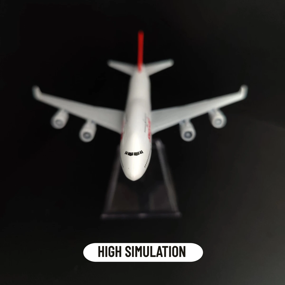 Scale 1:400 Metal Aviation Replica Swissair B747 Airlines Boeing Airbus Airplane Model Diecast Aircraft Miniature Toy for Boys