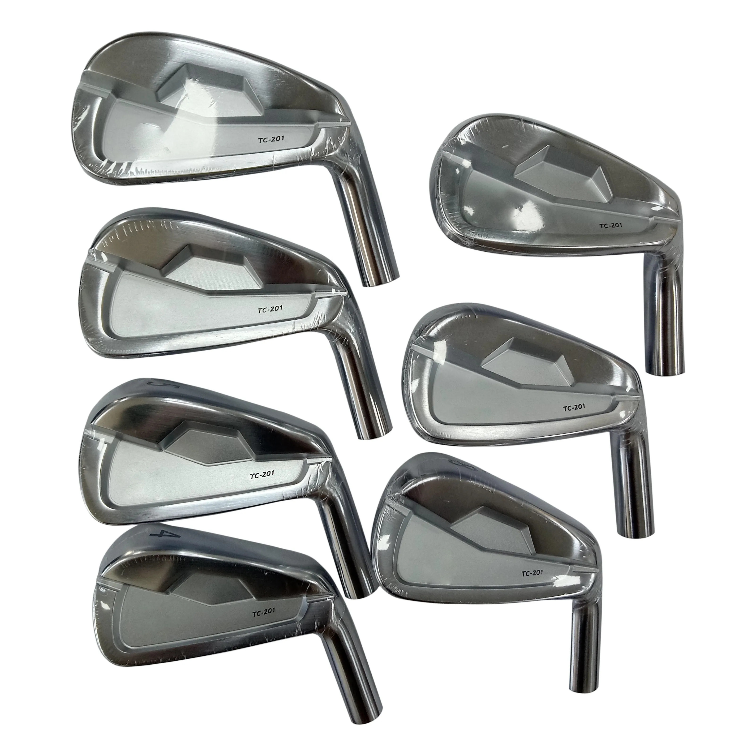 Masked Hero Golf Iron TC201 Irons Forged Irons Carbon Steel Silver #4-pw(7pcs) Golf Club stes