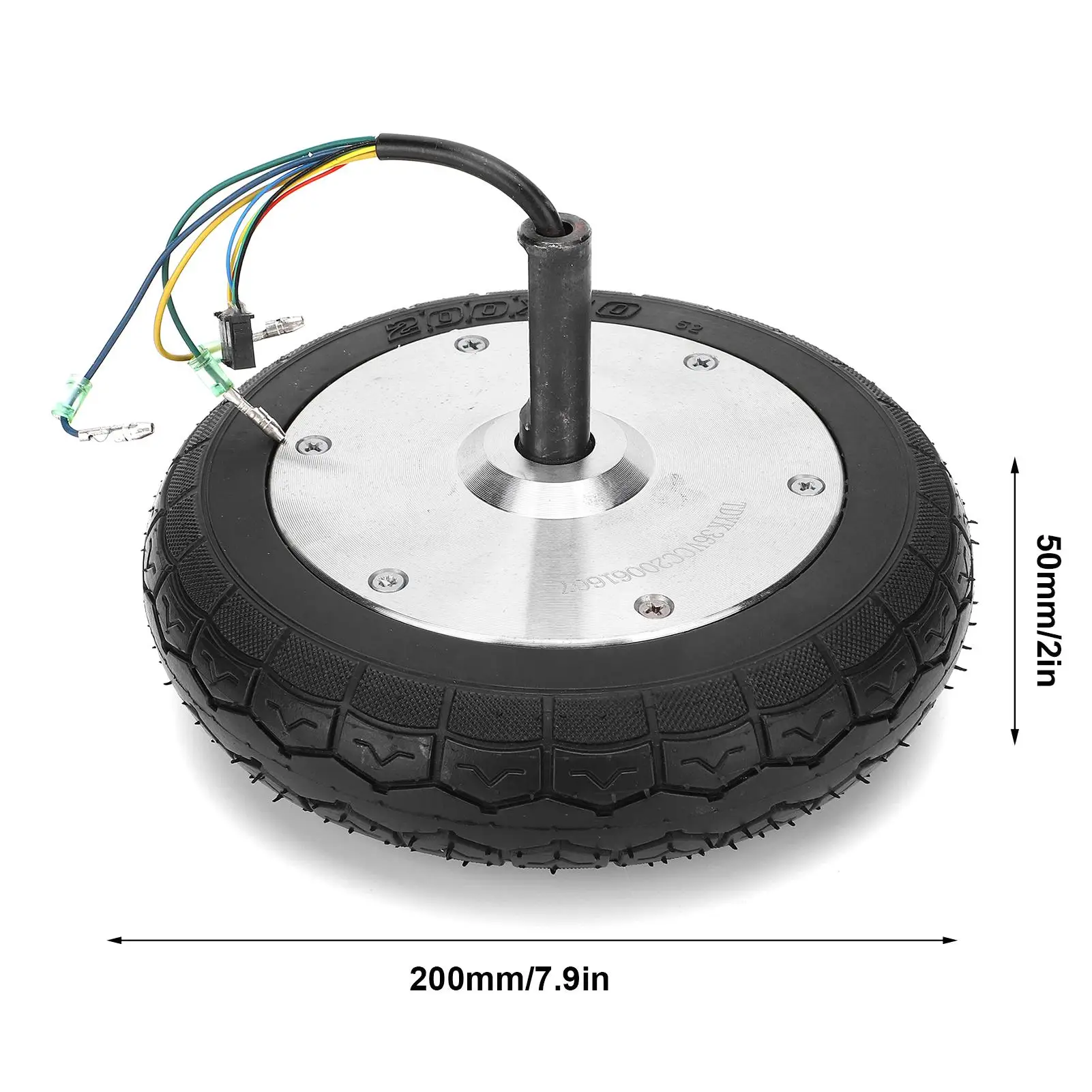 36V 350W Wheel Hub Motor for 8 Electric Scooter Balancing Vehicle - Longboard Replacement