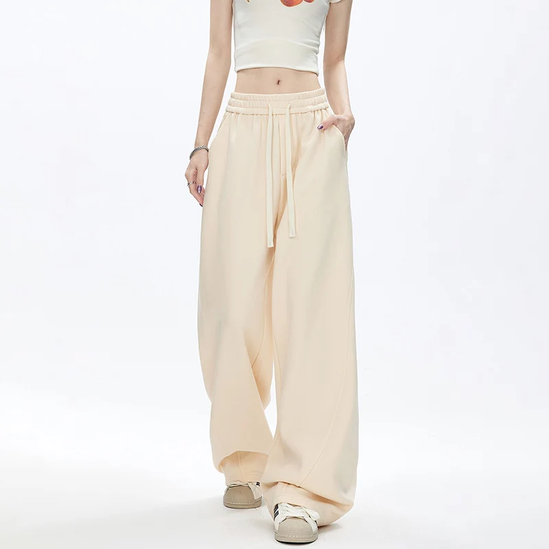 

Спортивные брюки для альпинизма, осенние повседневные гигиенические брюки унисекс, новый стиль, американские свободные брюки, удобные удобные брюки с изогнутым ножом