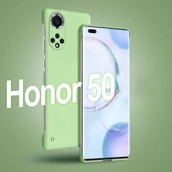 For Huawei Honor 50 Frameless Slim Skin Matte Hard PC Back Cover Case For Huawei Honor 50 Honor50 Pro SE ShockProof Fundas Coque