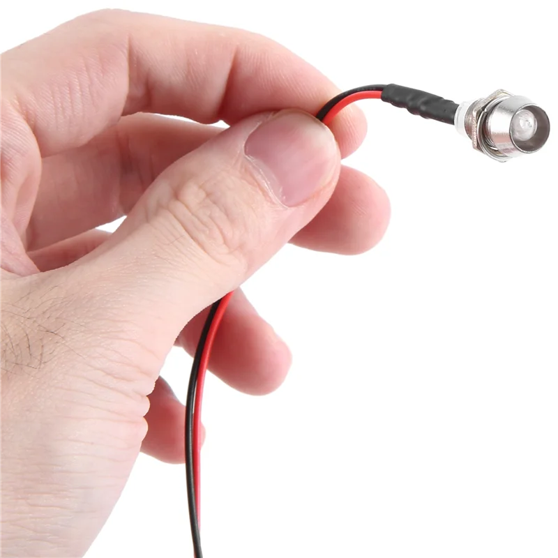 AS96-4 LED RC Kit luce LED per 1/10 RC Car Truck Crawler Modello RC Drift Car Faro Fanale posteriore, 5 mm, Blu Facile da usare