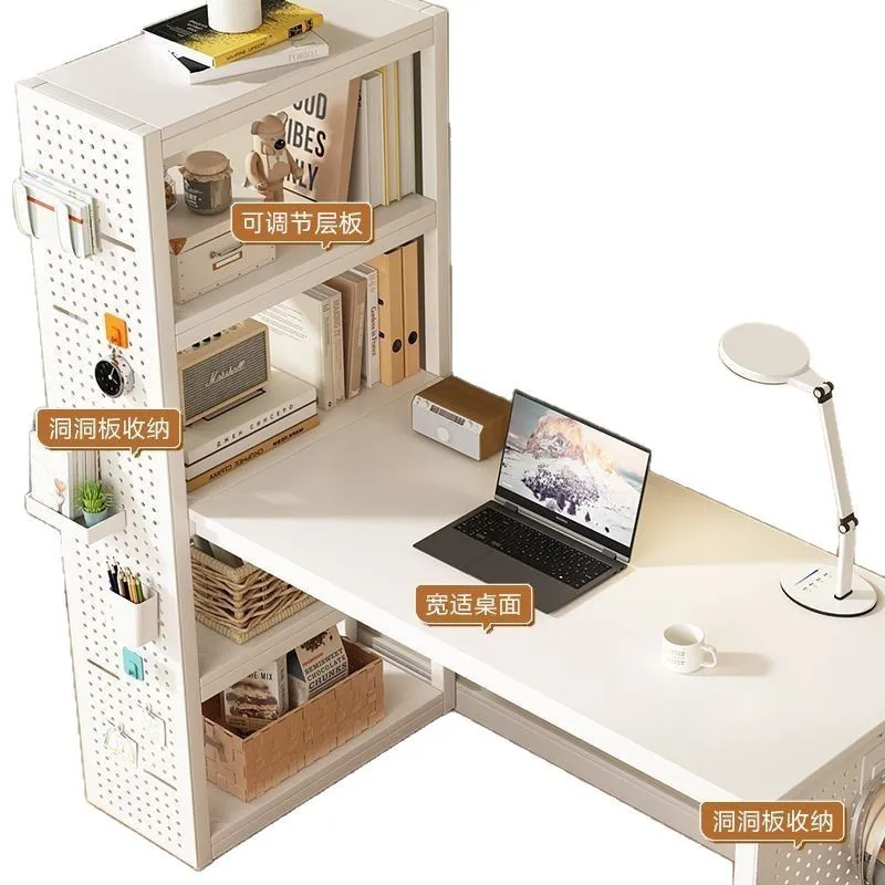 

Computer desk, bedroom, home student writing hole, perforated board, simple rectangular desk