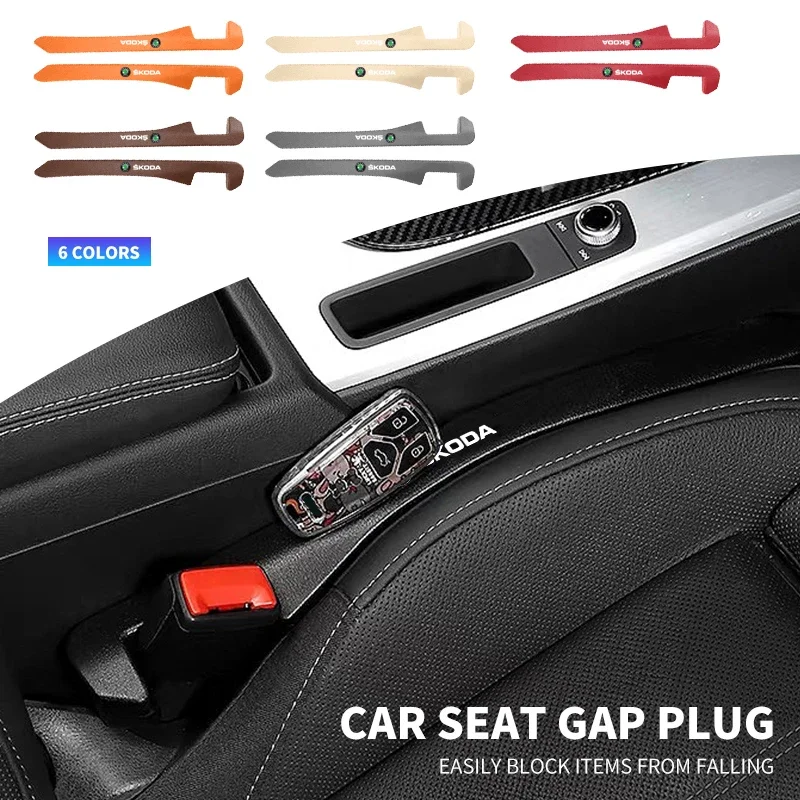 Car Seat Gap Filler Foam Seam Plug Leak-proof Filling Strip For Skoda Octavia Fabia Superb Kamiq Kodiak Yeti Karoq Octavia RS