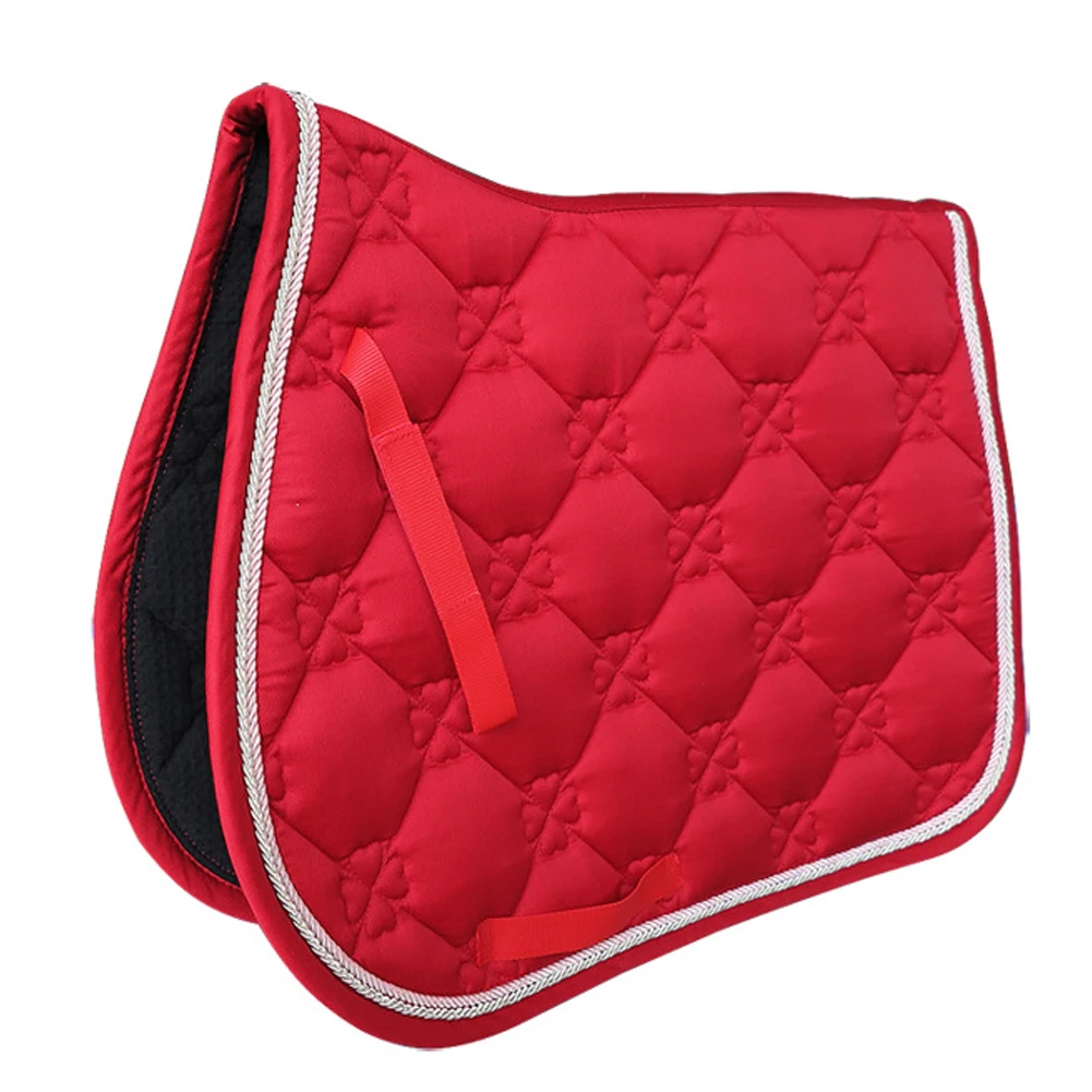 

All Purpose Supportive Saddle Pad Dressage Performance Equestrian Sports Jumping Event Horse Riding Soft Shock Absorbing Cover