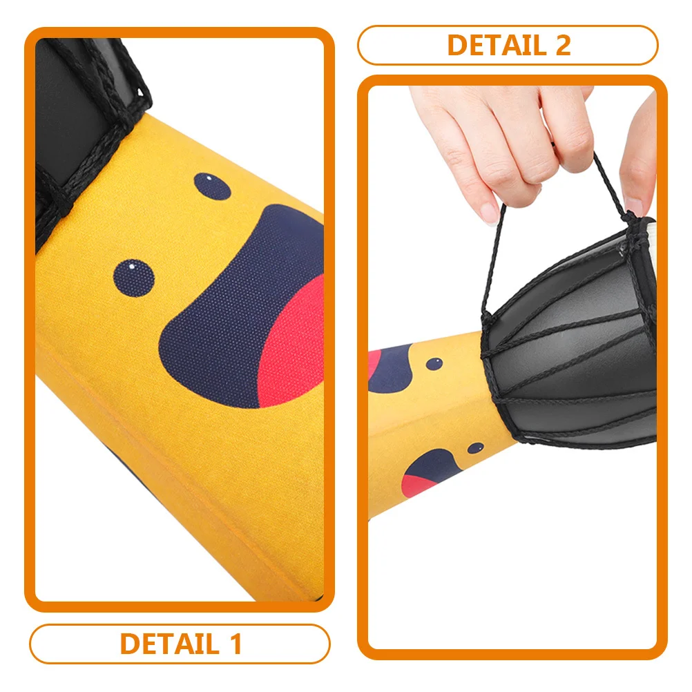 

Hand Djembe Drum Lightweight Durable Multipurpose Goblet Drum Suitable for 's Beginners Adults Djembe Drums for Adult