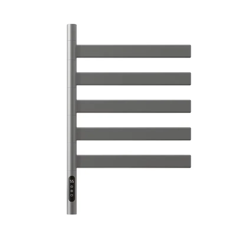 Towel Warmer Electric Aluminum Radiator Dryer Large Vertical Design Wall-mounted Modern for Bathroom Household Towel Heater
