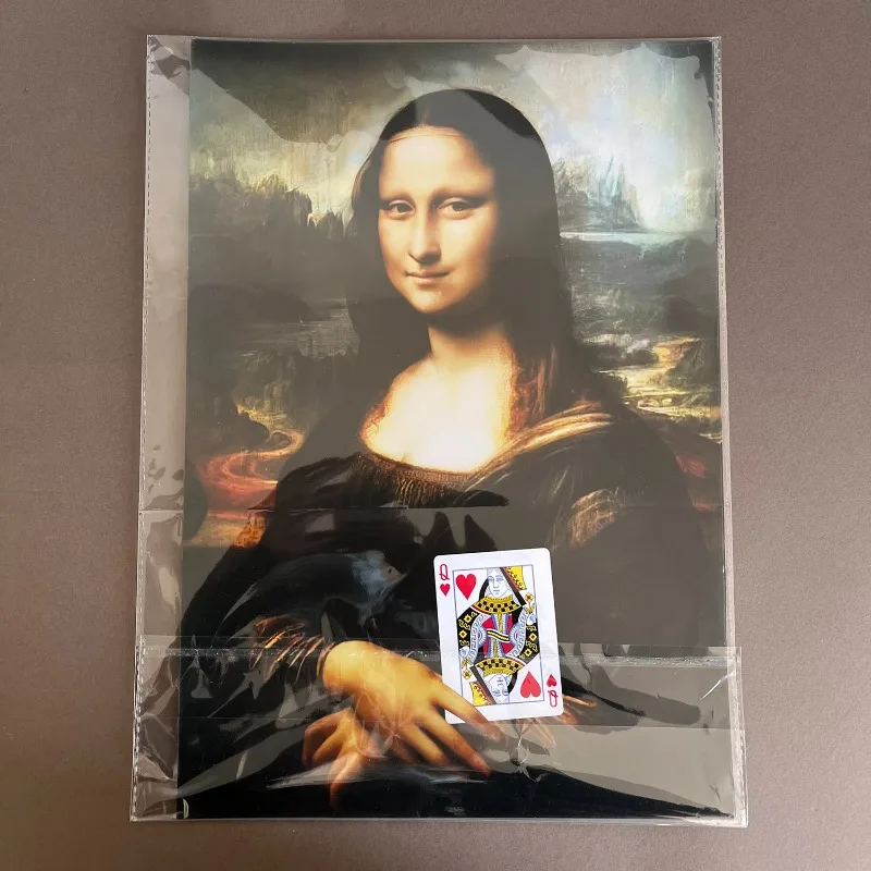 Additional Supplementary Packs Magic Accessories Refills for Large Mona Lisa Prophecy By J.C Magic Tricks Magician Props Magia