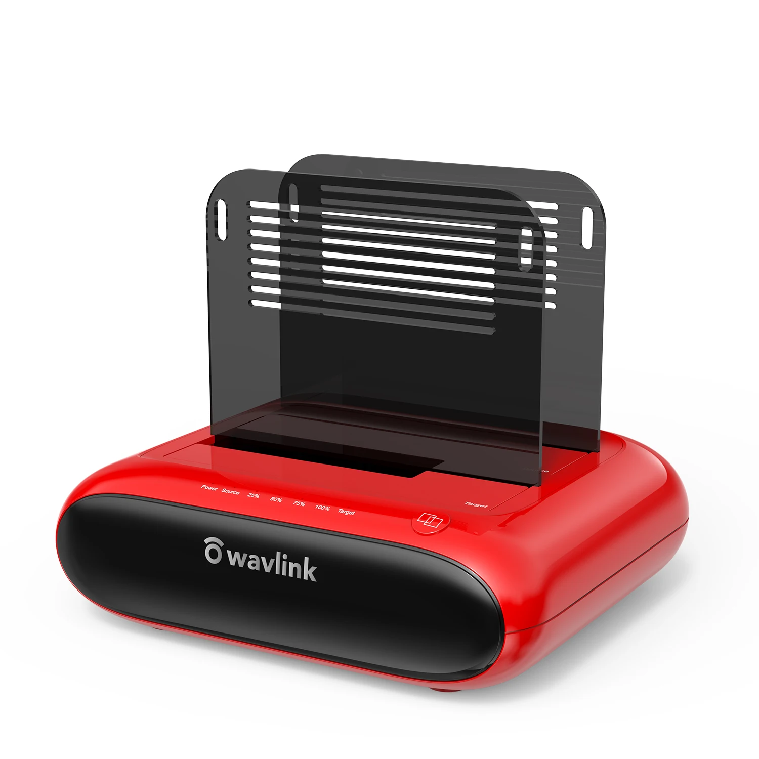 Wavlink-デュアルベイ外部ハードドライブドッキングステーション、USB