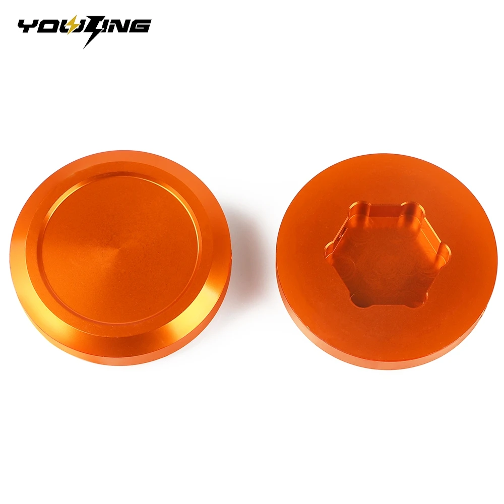 ل Bajaj Dominar 250 400 غطاء الشوكة الأمامية غطاء ممتص الصدمات شوكة تعليق الغطاء العلوي غطاء DUKE 125 200 250 390 RC 250 390 690