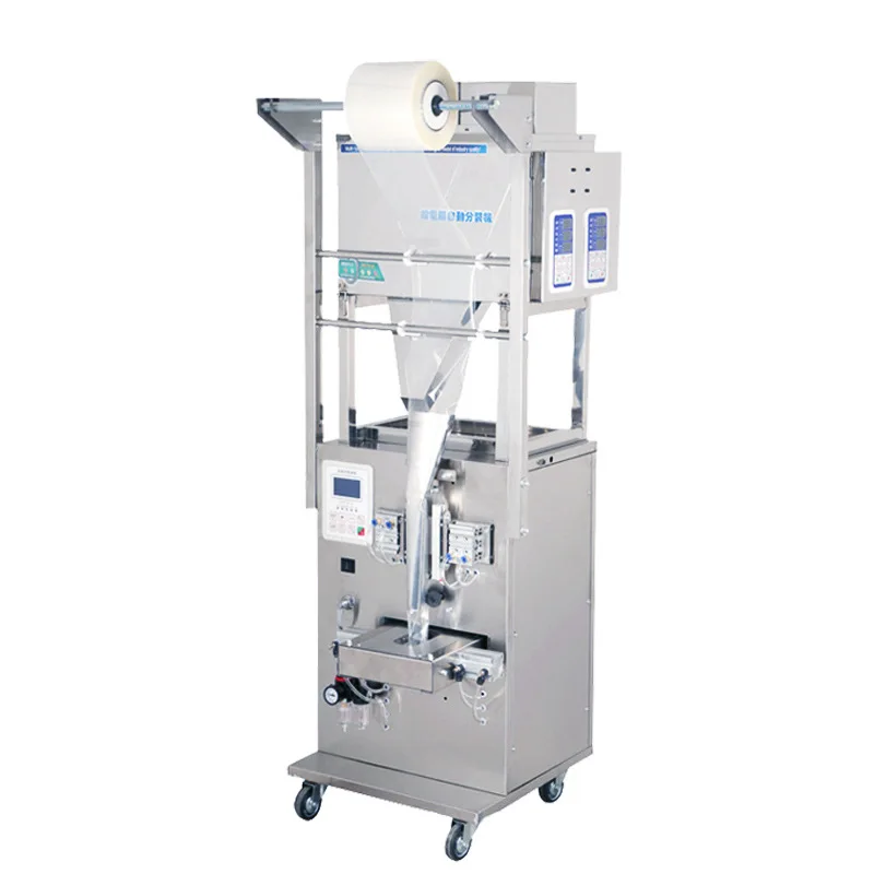 

Automatic granule packaging machine, quantitative packing machine, miscellaneous grain seasoning powder packaging machine,