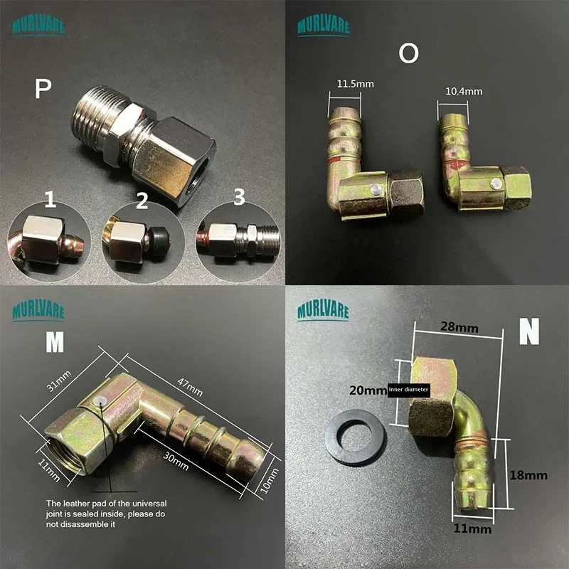 

Gas Stove Accessories Stove Universal Joint Inner Thread Intake Elbow Screw Socket Turn Socket
