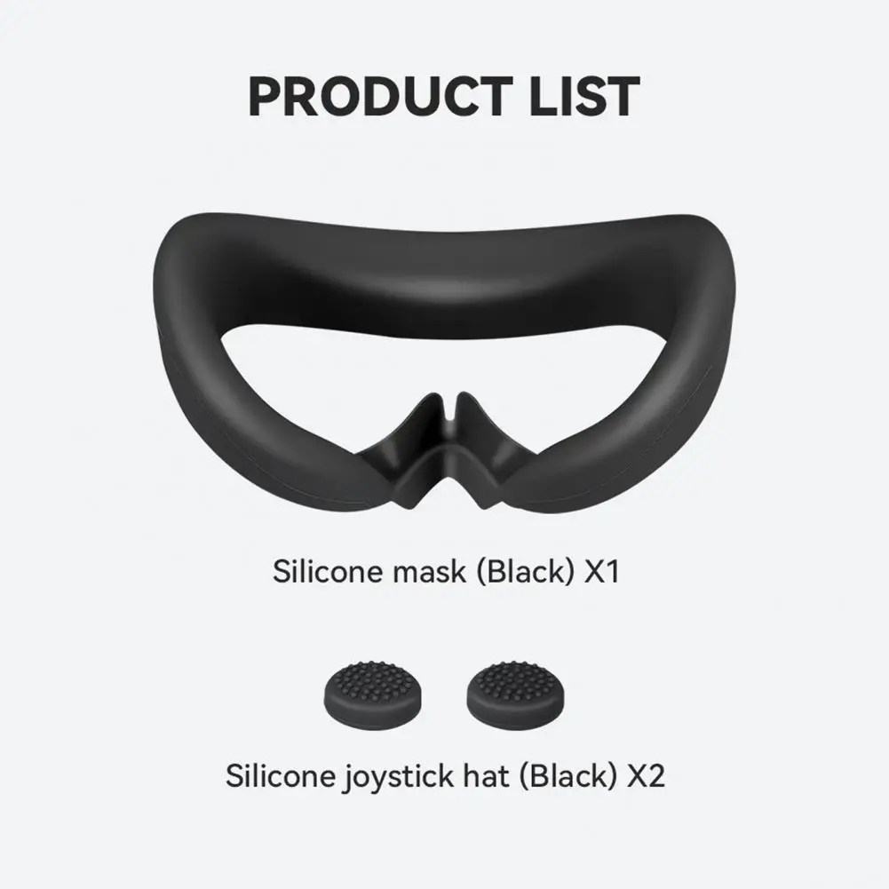 

VR Headset Protective Cover Comfy Soft Silicone Virtual Reality Glasses Eye Cover