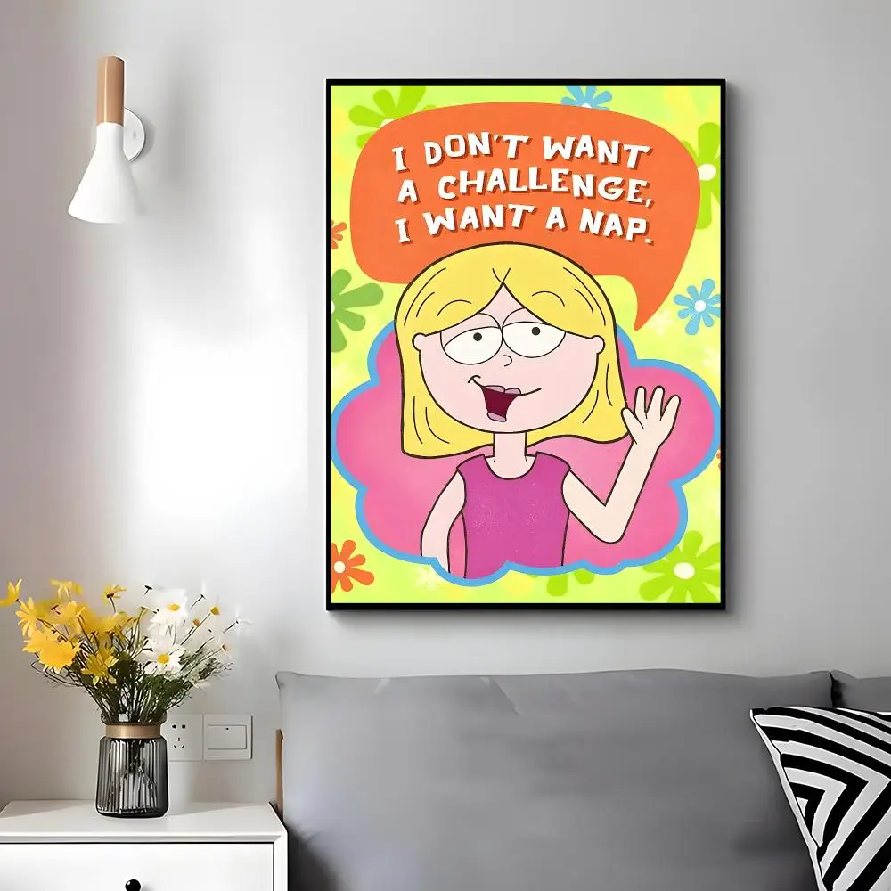 Nostalgic series Lizzie McGuire Poster Wall Ornament Home Decor Young Decor Fans