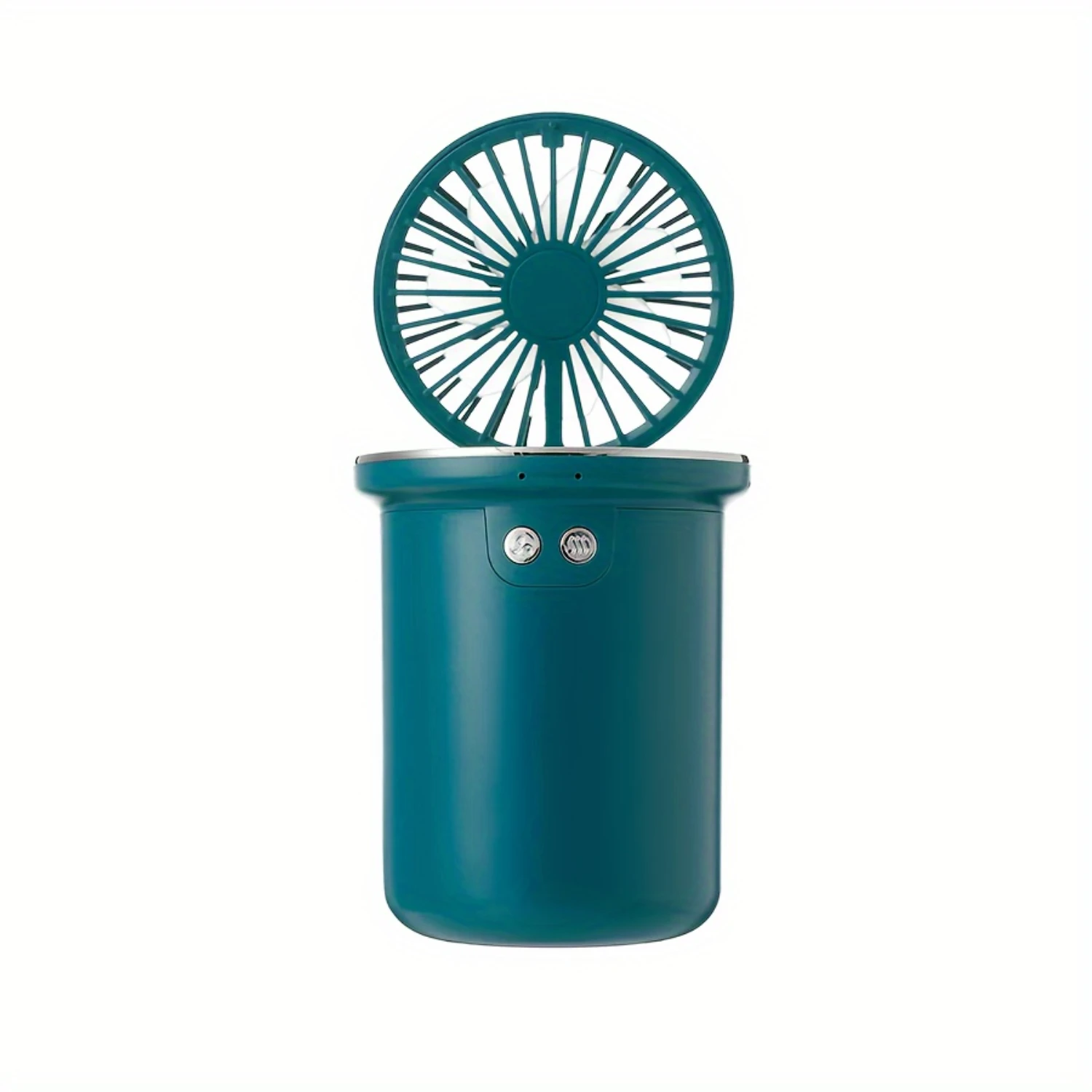 Small Water Spray Mist Cooler Stand Fan Portable Rechargeable Mini Humidifier Fan 3 Speed Air Cooling Fan, 9.47oz Small Cool Mis