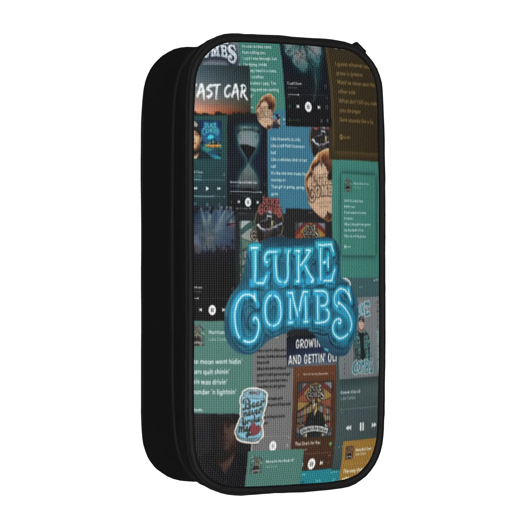 Lukes Combs tour 2026 Pencil Cases New   Pen Bag Girl Boy Large Storage Students School Gifts Pencilcases