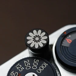 Camera Protector Cap Soft Release Button Metal Shutter Button For Sony Lumix Ricoh Nikon Canon Fujifilm Mirrorless Camera SLR
