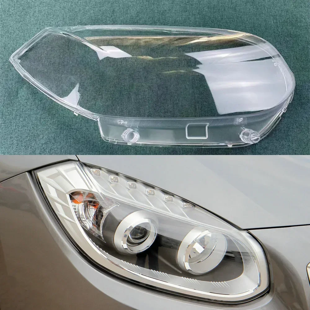 

Headlight Cover Lamp Shade Headlamp Shell Lampshade Transparent Cover Lens Plexiglass For Brilliance Zhonghua V5 2012 2013