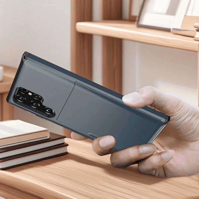 for Samsung S25 Ultra S24Plus S23 S22+ S21 S20FE S10Note 20 UltraNote10+ Case with Card Protective Shockproof Slot Wallet Case