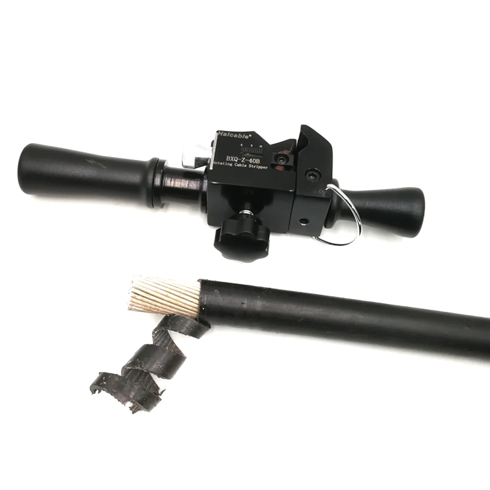 BXQ-Z-40B ポータブル炭素鋼ケーブルストリッピングツール Rg59 Rg62 Rg6 簡単操作ハンドツール ワイヤーストリッピングツール