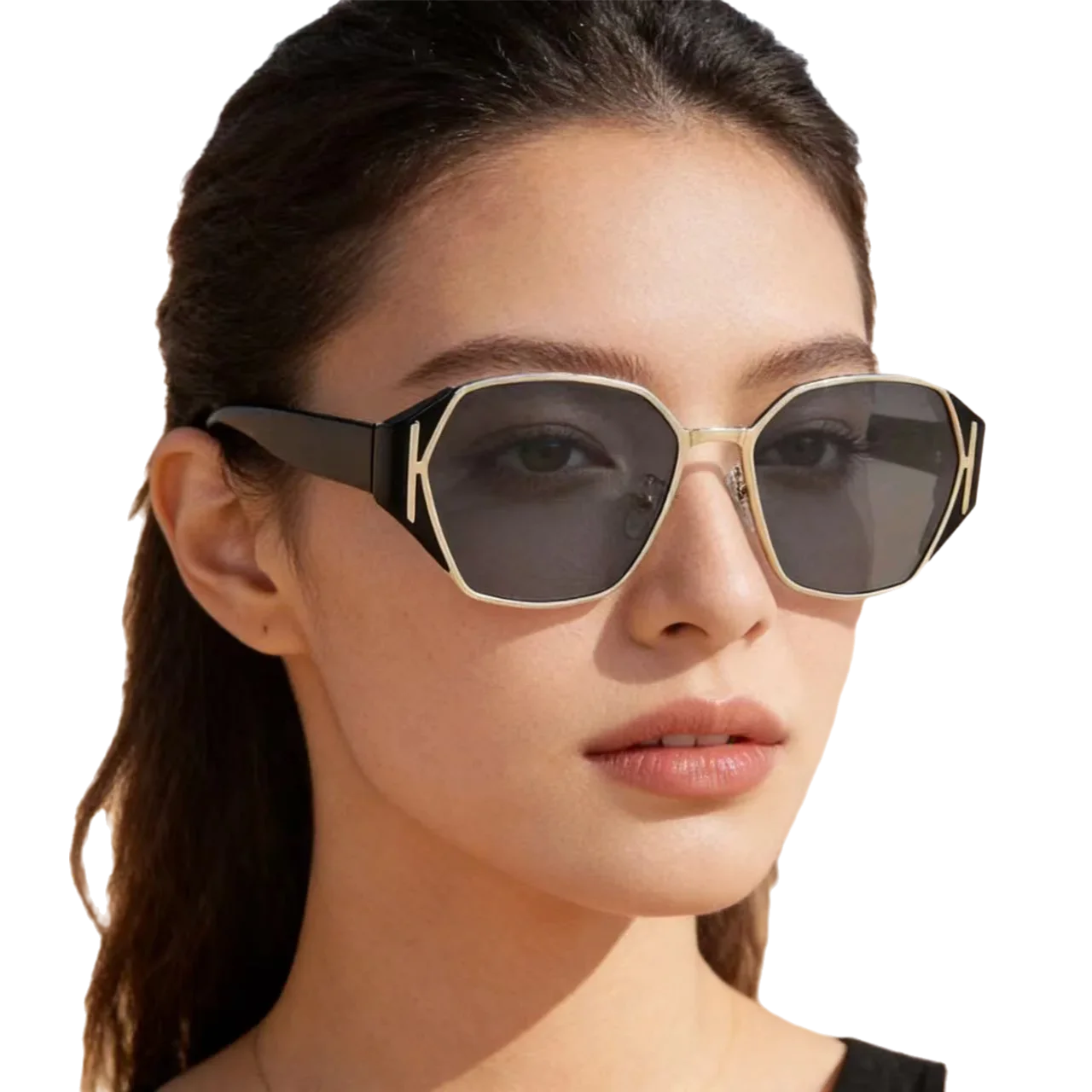 

Fashion Vintage Polarized Sunglasses Women Men Brand Designer Retro TR Rectangle Sun Glasses Female Male Popular Black Eyewear