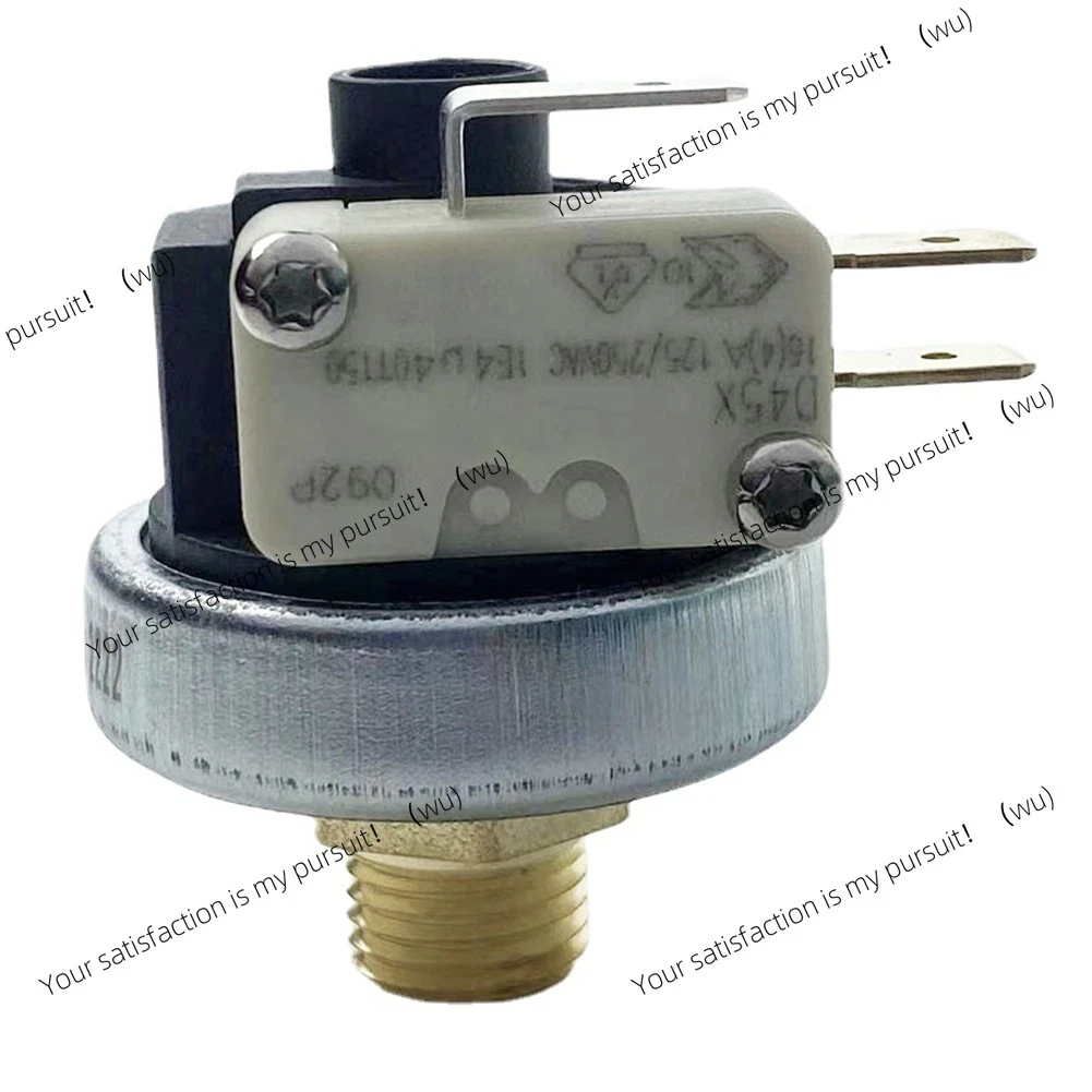 Black Pressure Switch Pressure Regulation For Machines Boiler Accessory Copper Pressure Switch Maximum Current 15A