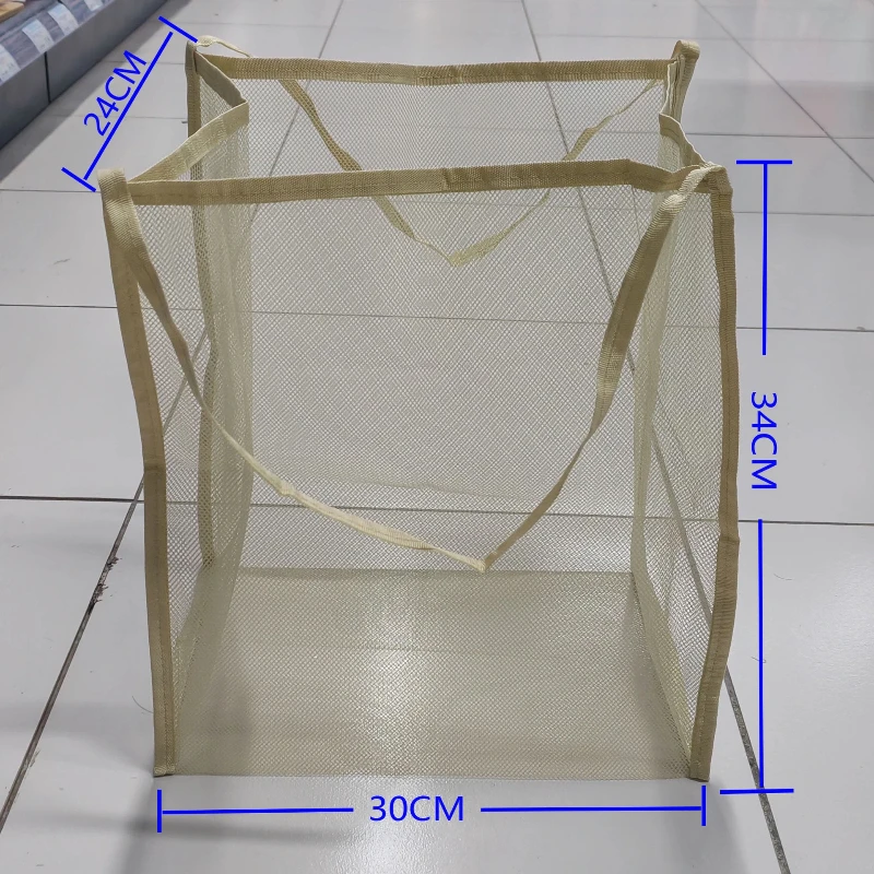 Wind Transparent Mesh Shoulder Bag Fashionable Lightweight Large Capacity Versatile Shopping Bag Beach Bag Shopping Bag Home Use - view 6