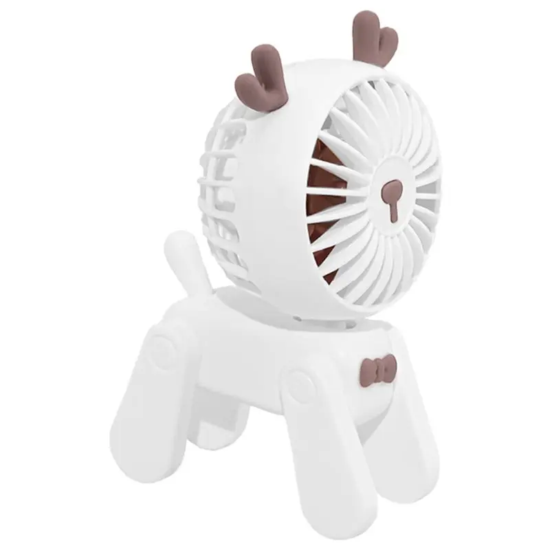 [novo-n92r]-mini-ventiladores-decorativos-de-mesa-ventilador-decorativo-fofo-em-forma-de-veado-para-dormitorios-estudantis-branco