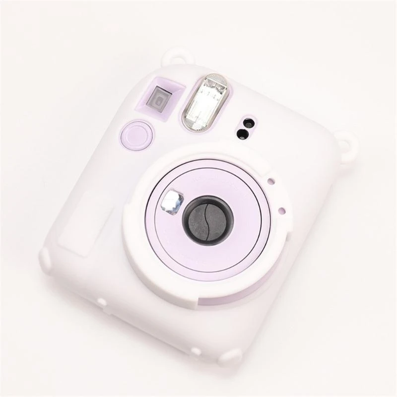 

Y2GD Silicone Camera Case Wear Resistant Shockproof Protective Cover Soft Solid Color Protective Shell for Mini 12 Camera