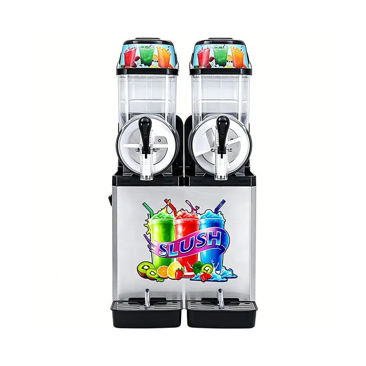 Factory Direct Bulk Order Slush Machine Free Container Load Packaging for Reseller 12L 2 800W No reviews yet · Complies with EU