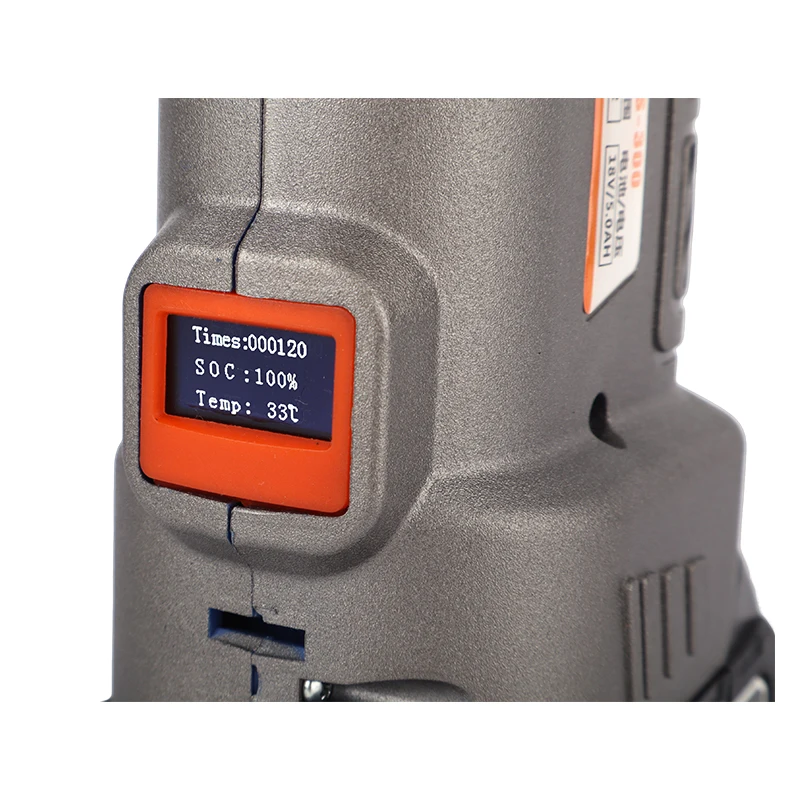 ES300-C300 أدوات هيدروليكية للتدوير مقبض مستقيم ليثيوم أيون العقص ذو طيات تدوير رئيس العقص أداة