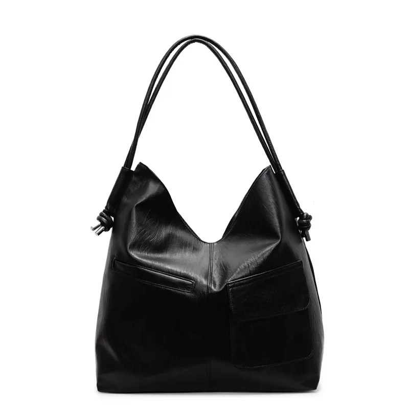

Casual Large Capacity Tote Bag for Women Fashion Shoulder Crossbody Purse Versatile Commuter Handbag Minimalist Style