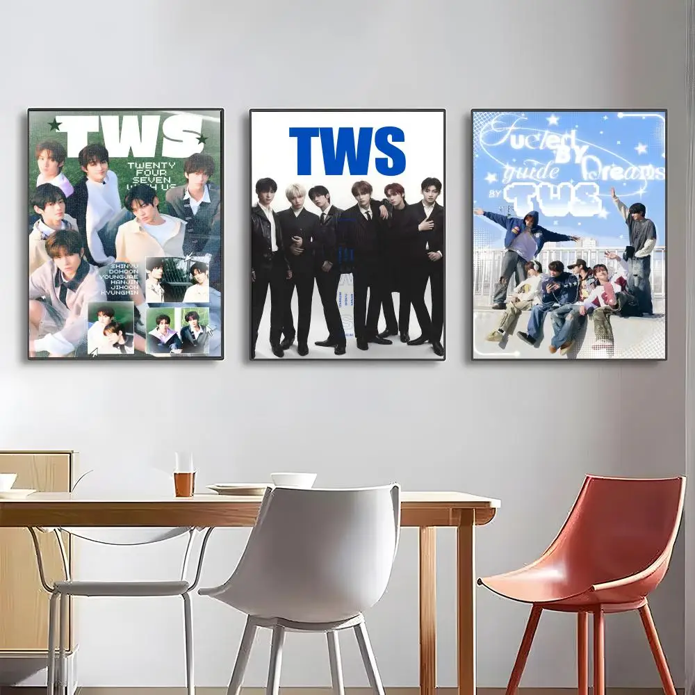 Boy Group TWS Poster High-definition posters, wall art for living room and home decor.